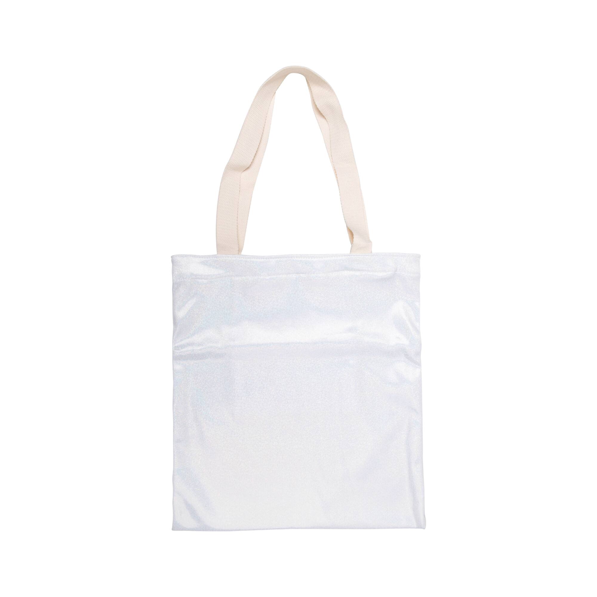 Craft Express 2ct. Sublimation Glitter Tote Bags